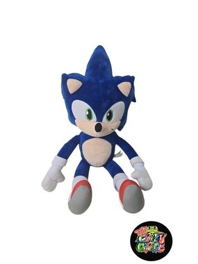 2025 Sega Sonic The Hedgehog Large Big 25” Plush Toy Factory! Sonic Giant